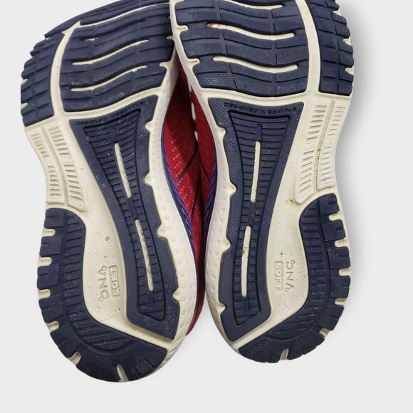 Brooks Glycerin GTS 19 Womens Sz 10 Medium Mesh Pink Blue Athletic Running Shoes - Picture 14 of 15